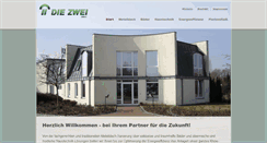 Desktop Screenshot of die-zwei-gmbh.de
